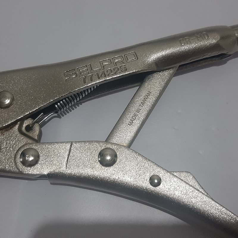 انبر قفلی دم باریک سلپرو مدل 7714225 سایز 9 اینچ