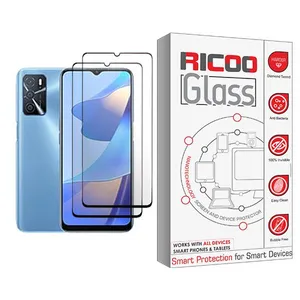 Ricoo Ricoo Glass MIX002 Screen Protector For Oppo A16 Pack Of 2