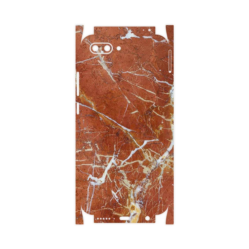 برچسب پوششی ماهوت مدل Red Marble-FullSkin مناسب برای گوشی موبایل آنر 10