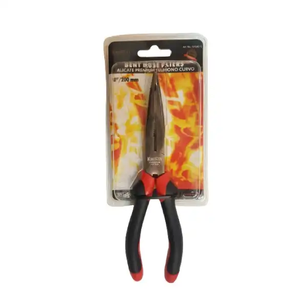 انبر دم باریک سر کج کینگ روی کد SK-08 سایز 8 اینچ