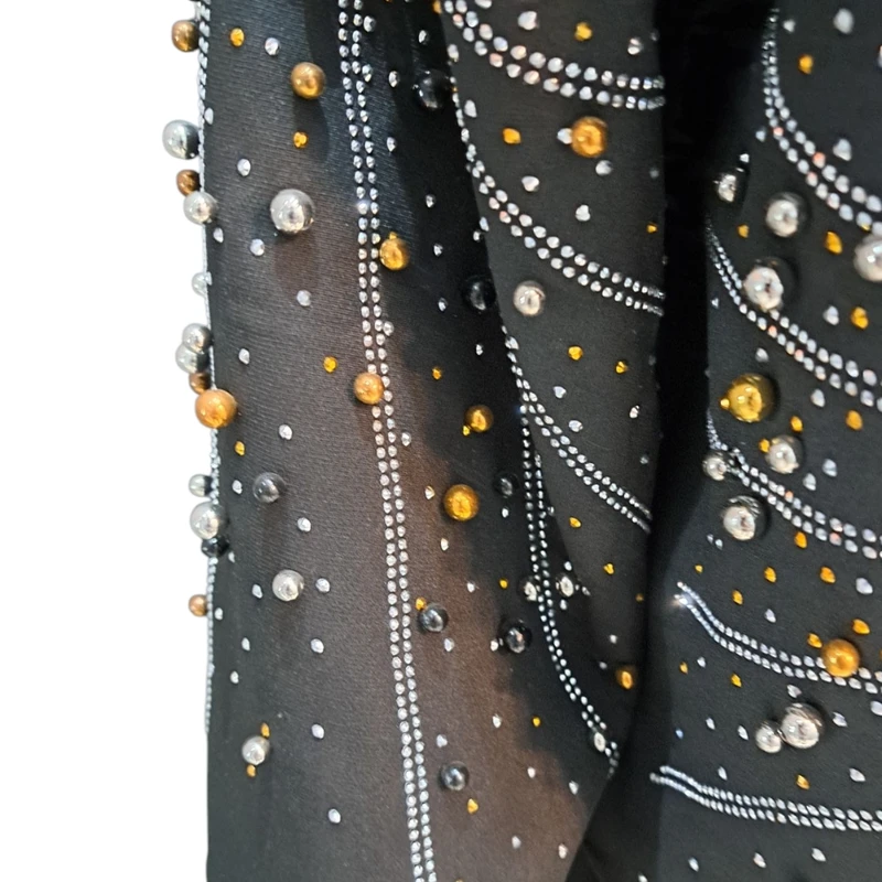 عکس شماره 5 : ست کت و سارافون زنانه مدل روژان مجلسی 10289