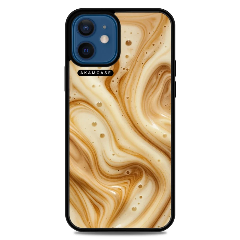 کاور آکام مدل AMC-WA12M-COFFEE-21 مناسب برای گوشی موبایل اپل iPhone 12 Mini