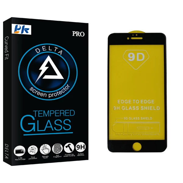 محافظ صفحه نمایش پی کی مدل Delta Glass مناسب برای گوشی موبایل اپلIphone 6 plus