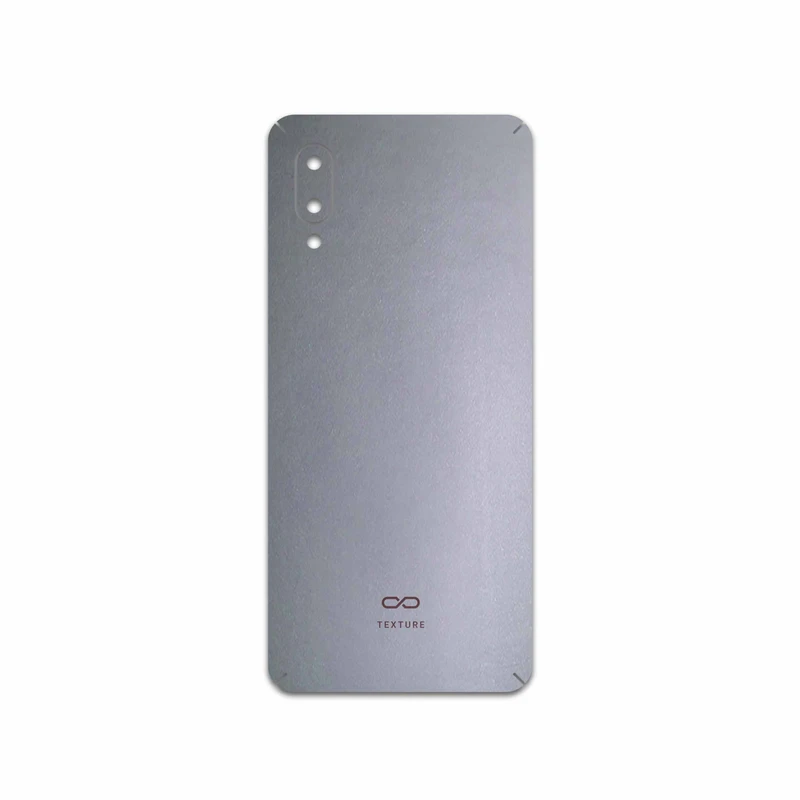 برچسب پوششی ماهوت مدل Matte-Silver مناسب برای گوشی موبایل سامسونگ Galaxy A02