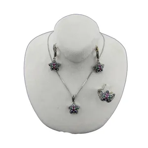 نیم ست نقره زنانه مدل 0185