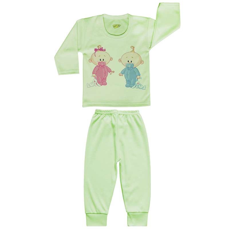 ست تی شرت و شلوار نوزادی کارانس مدل SBSG-3057