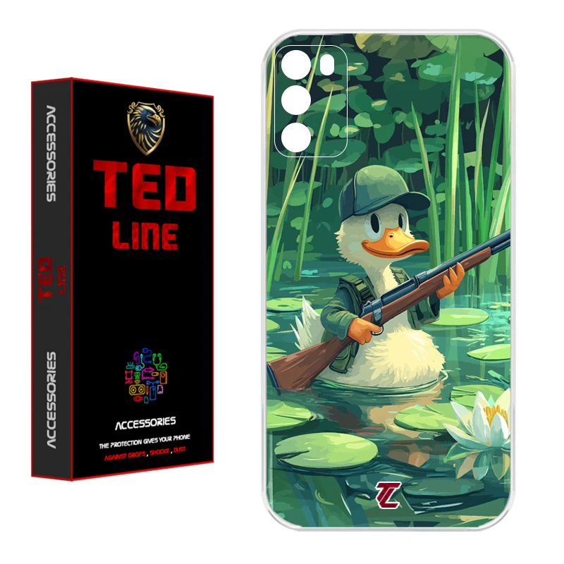کاور تد لاین طرح اردک کد 1123 مناسب برای گوشی موبایل شیائومی Poco M3