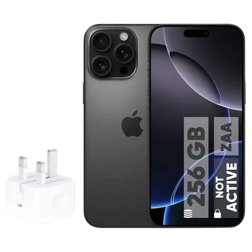 گوشی موبایل اپل مدل iPhone 16 Pro Max ZAA دو سیم کارت ظرفیت 256 گیگابایت و رم 8 گیگابایت - به همراه شارژر 20 وات اپل