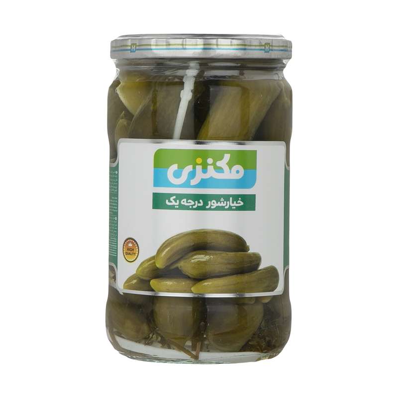 خیارشور درجه یک مکنزی - 660گرم