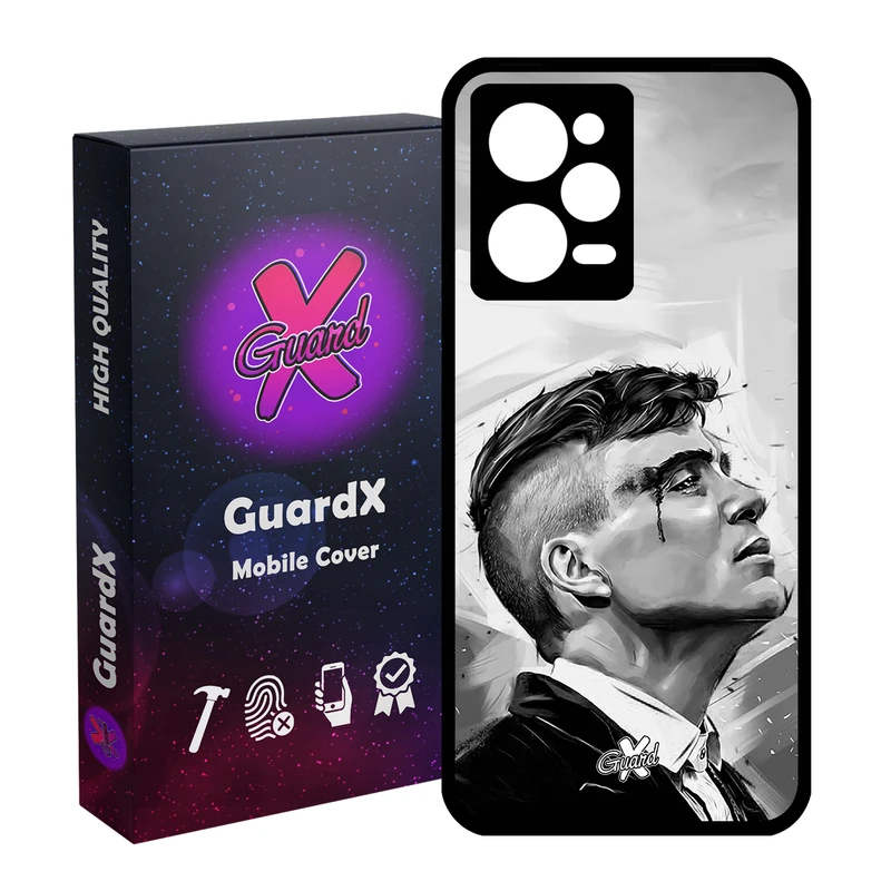 کاور گارد ایکس طرح Peaky Blinders مدل Glass10132 مناسب برای گوشی موبایل شیائومی Redmi Note 12 Pro 5G/Poco X5 Pro 5G/Note 12 Pro Pro speed