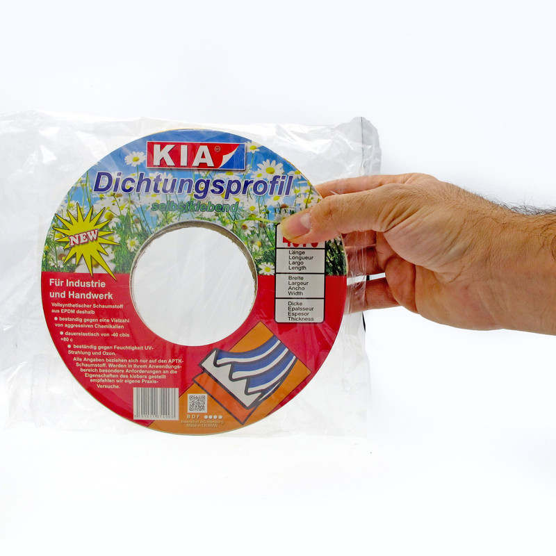 نوار درزگیر کیا مدل Fom01 طول 4 متر بسته 10 عددی