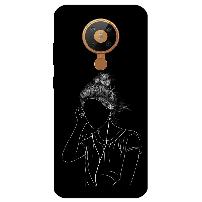 کاور مگافون طرح مینیمال مدل 1858 مناسب برای گوشی موبایل نوکیا 5.3