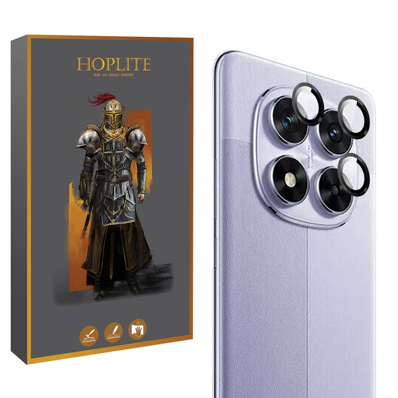 محافظ لنز دوربین هاپلایت مدل Ring Metal HL مناسب برای گوشی موبایل شیائومی Redmi Note 14 Pro