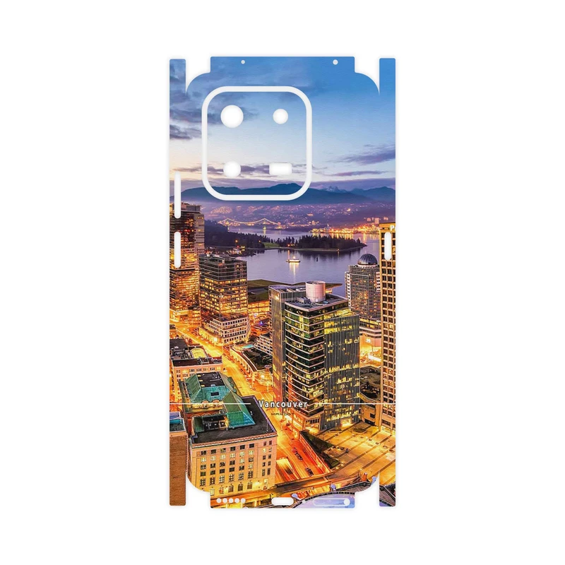 برچسب پوششی ماهوت مدل City of Vancouver-FullSkin مناسب برای گوشی موبایل آنر X7d 4G