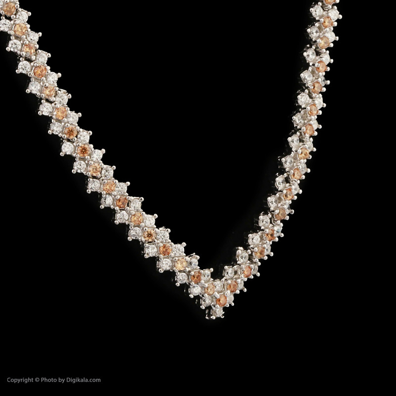 نیم ست نقره زنانه مدل SNR-RRR0055