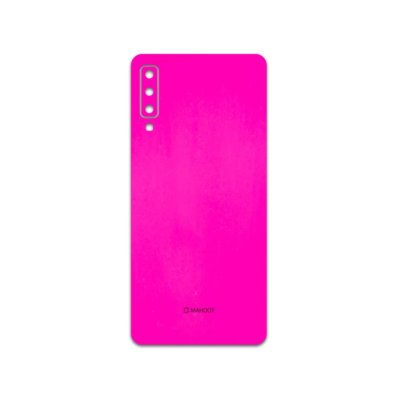 برچسب پوششی ماهوت مدل Phosphorus-Pink مناسب برای گوشی موبایل سامسونگ Galaxy A7 2018