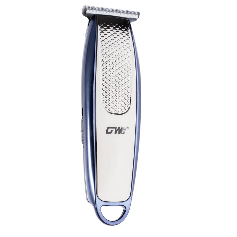ماشین اصلاح موی سر و صورت جی دبلیو مدل GW-9753، اصلاح به صورت صفر زن، خط زن، نمایشگر وضعیت باتری، منبع انرژی با کابل USB، تکنولوژی اصلاح به صورت تریم، مدت زمان شارژ 90 دقیقه و مدت زمان استفاده پس از شارژ 100 دقیقه، به‌همراه کابل USB، محافظ، برس، روغن