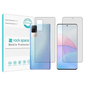 Rockspace transparent screen protector HyGEL model suitable for Xiaomi Civi 1S mobile phone with back protector