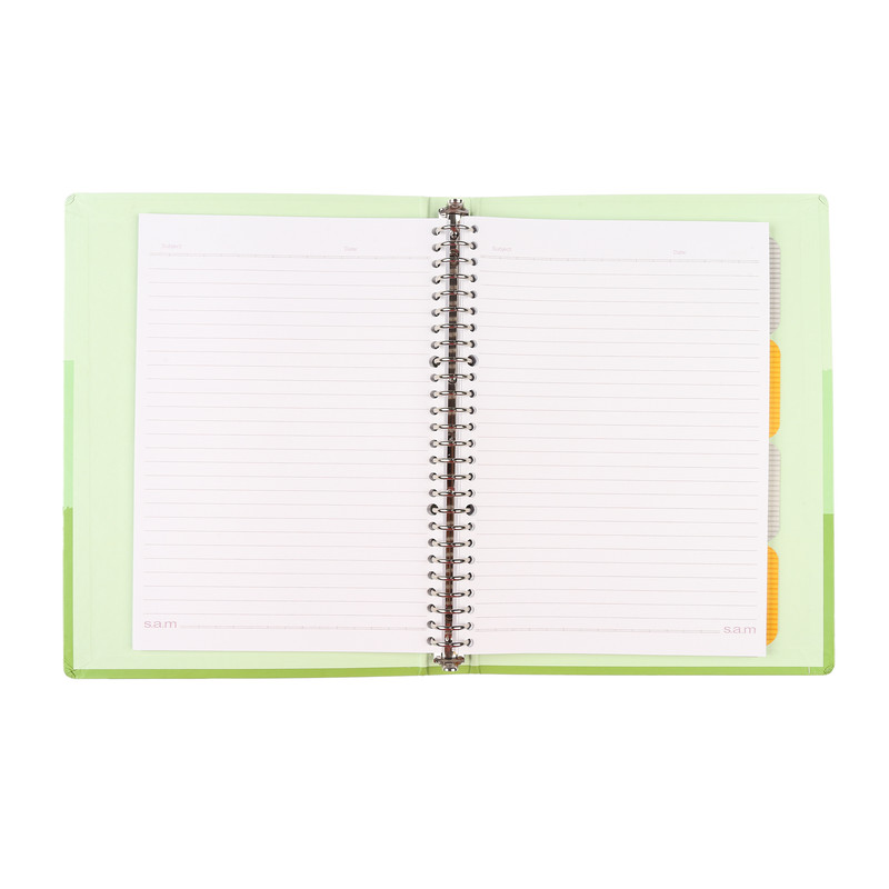 دفتر کلاسوری 100 برگ سم طرح سفر