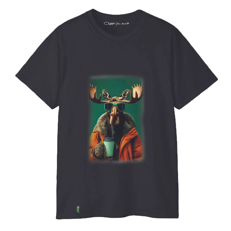 تی‌شرت آستین کوتاه مردانه خانه مد سارا خلیلاوی مدل 4082