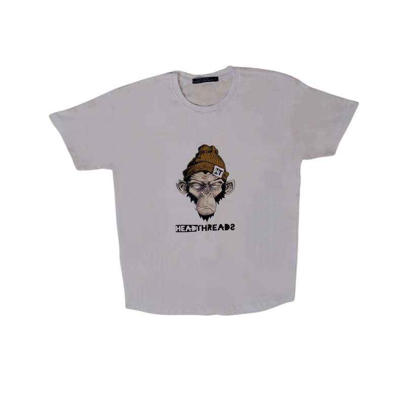 تی شرت آستین کوتاه مردانه مدل میمون