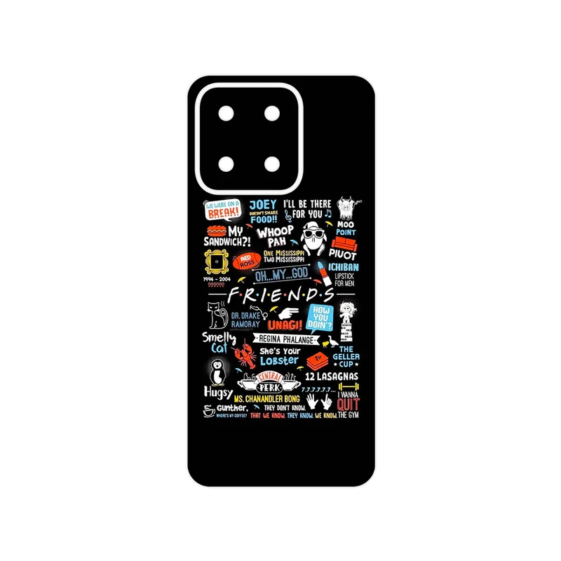 برچسب پوششی ماهوت مدل Friends 2 مناسب برای گوشی موبایل آنر X5b