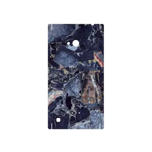 MAHOOT Broken black marble Cover Sticker for Nokia Lumia 720