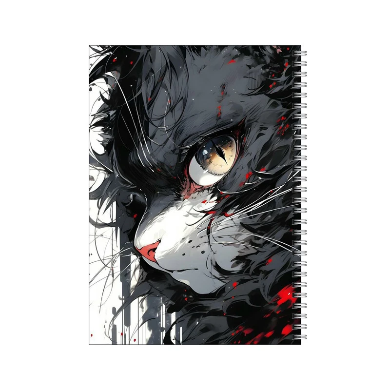 دفتر مشق 50 برگ بامبیلیپ طرح گربه خشمگین کد 4235824