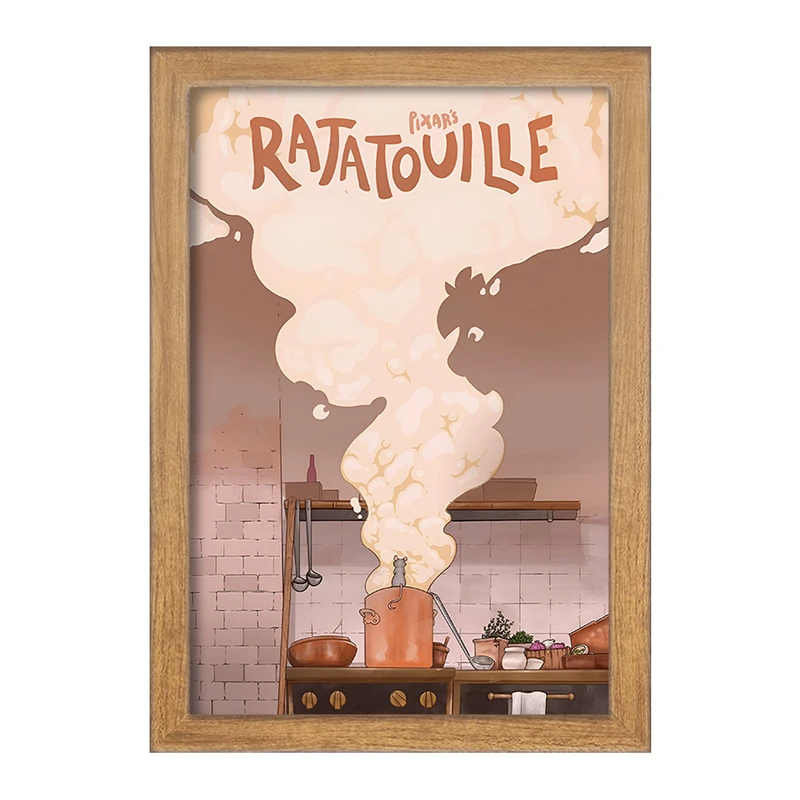 تابلو خندالو مدل راتاتویی (Ratatouille) کد F10288