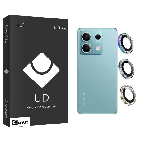 محافظ لنز گوشی کوکونات مدل UDB Ringi negin مناسب برای گوشی موبایل شیائومی Redmi note 13 5G