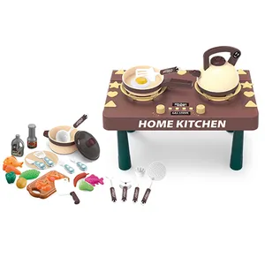 ست اسباب بازی آشپزخانه مدل اجاق گاز و بخار کد 5740 مجموعه 31 عددی