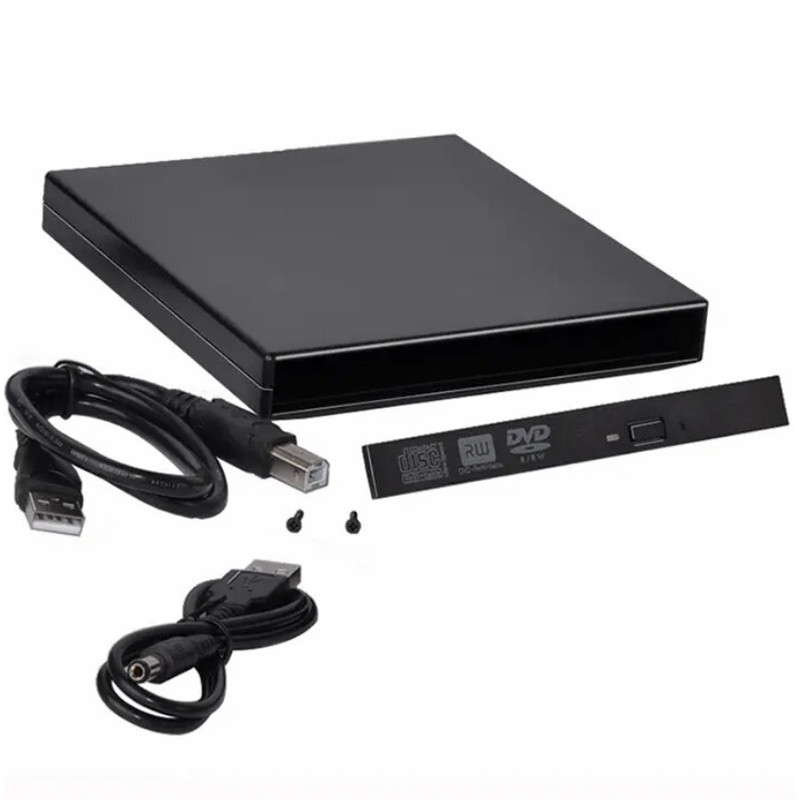 باکس تبدیل DVD رایتر اینترنال SATA به اکسترنال USB2.0 مدل 9.5mm