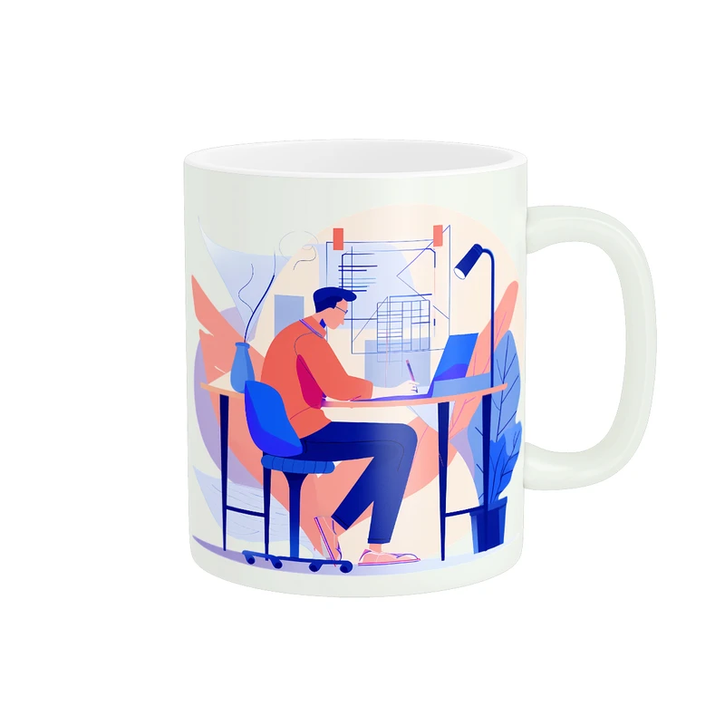 ماگ پادآفرین مدل مشاغل طرح آقای کارشناس کد PM303