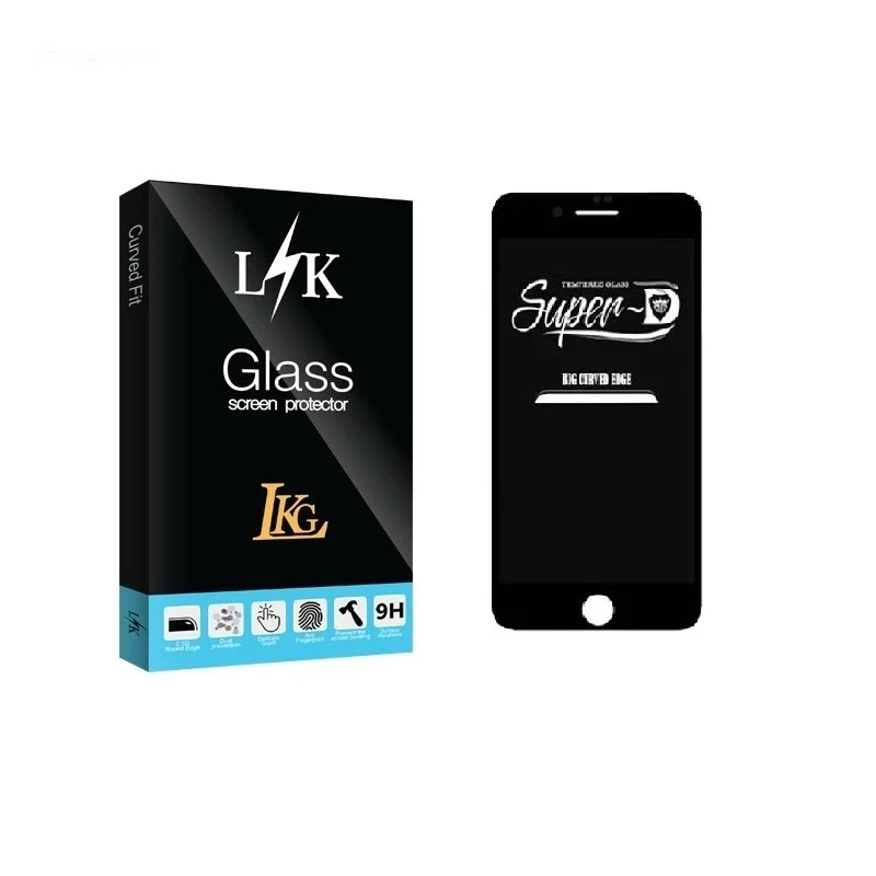 محافظ صفحه نمایش ال کا جی مدل LKK Super-D مناسب برای گوشی موبایل اپل iPhone 6plus / 7 Plus /8 Plus