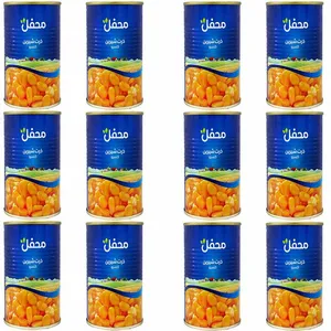 کنسرو ذرت شیرین  محفل - 380 گرم بسته 12 عددی