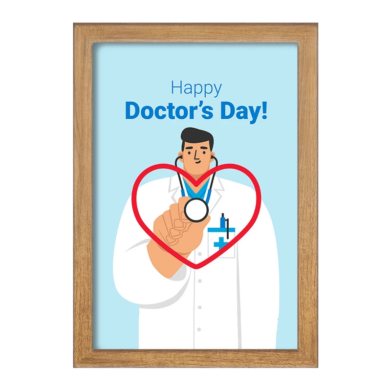 تابلو خندالو مدل پزشک و پرستار کد 31031