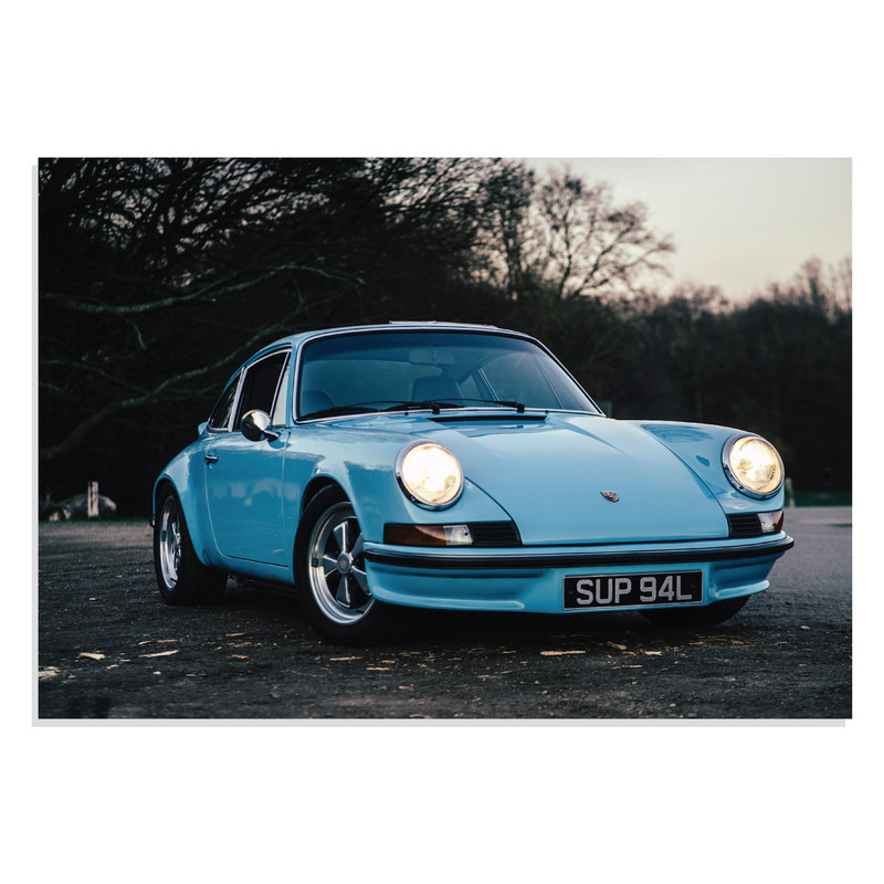 تابلو شاسی طرح ماشین پورشه وینتیج - Porsche Vintage مدل NV0714