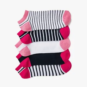 جوراب ساق کوتاه دخترانه کوتون مدل 2c بسته  5 عددی