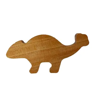 اسباب بازی چوبی مدل دایناسوری آنکیلوسور