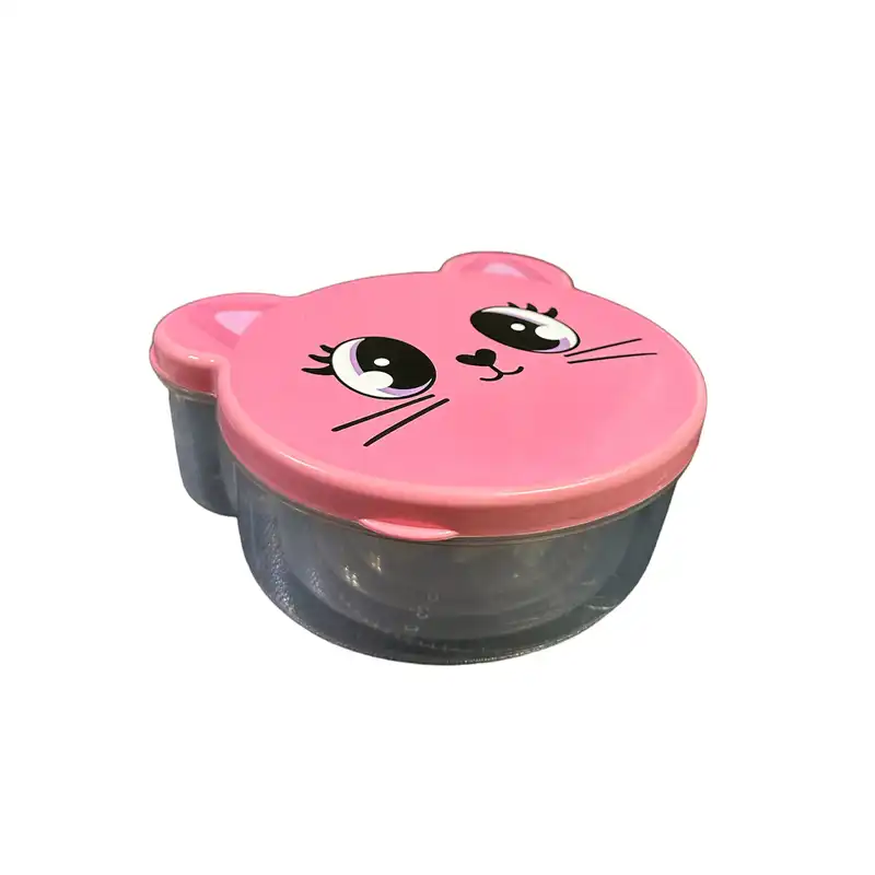 ظرف نگهدارنده هوبی لایف مدل Zoo کد 020980 بسته 4 عددی