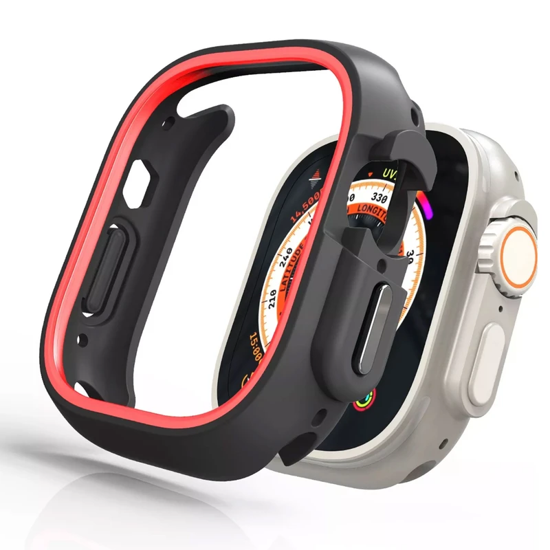 کاور مسیر مدل Bump Color Case مناسب برای اپل واچ Ultra 49mm / Ultra 2 49mm