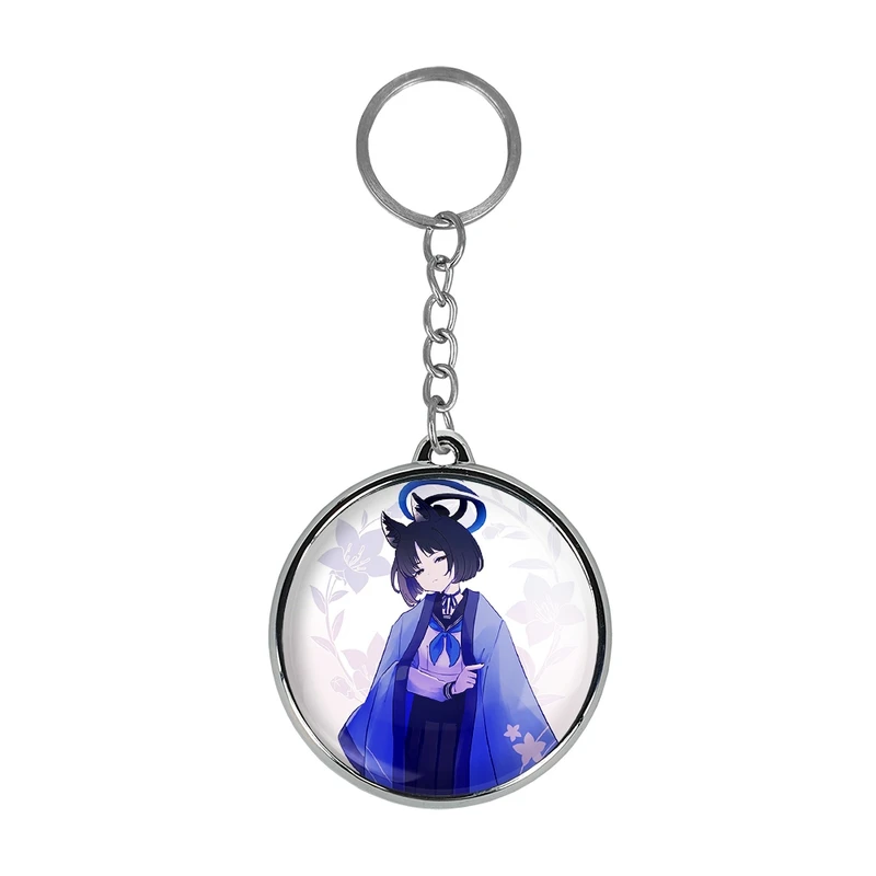 جاکلیدی خندالو طرح بازی آرشیو آبی (Blue Archive) مدل دوطرفه کد 3436234363