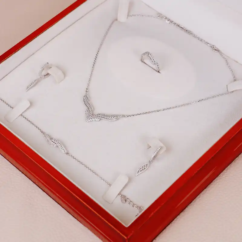 ست نقره زنانه جی تی ای مدل جی نایس 25