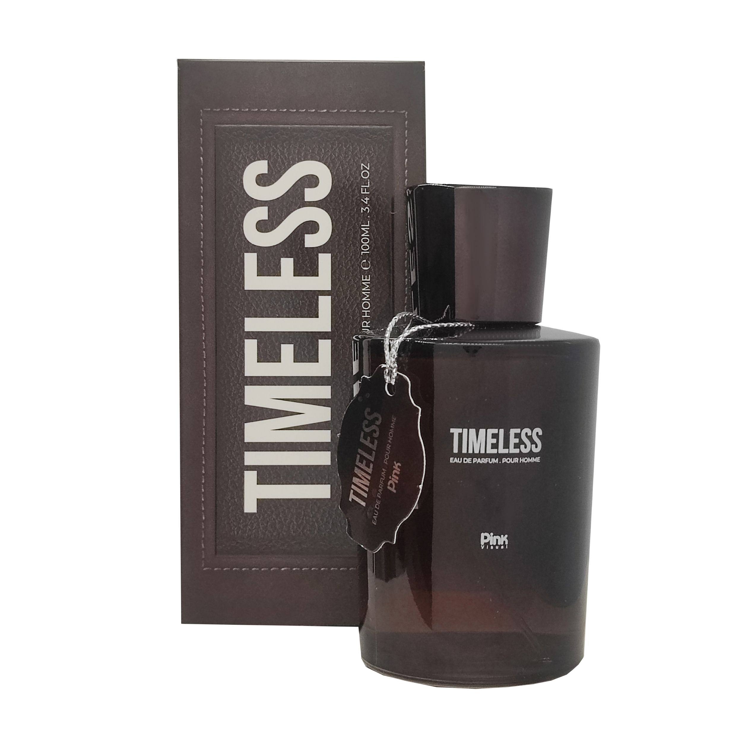 قیمت روز ادو پرفیوم مردانه پینک ویژوآل مدل Timeless با رایحه خنک حجم 100 میلی لیتر خرید