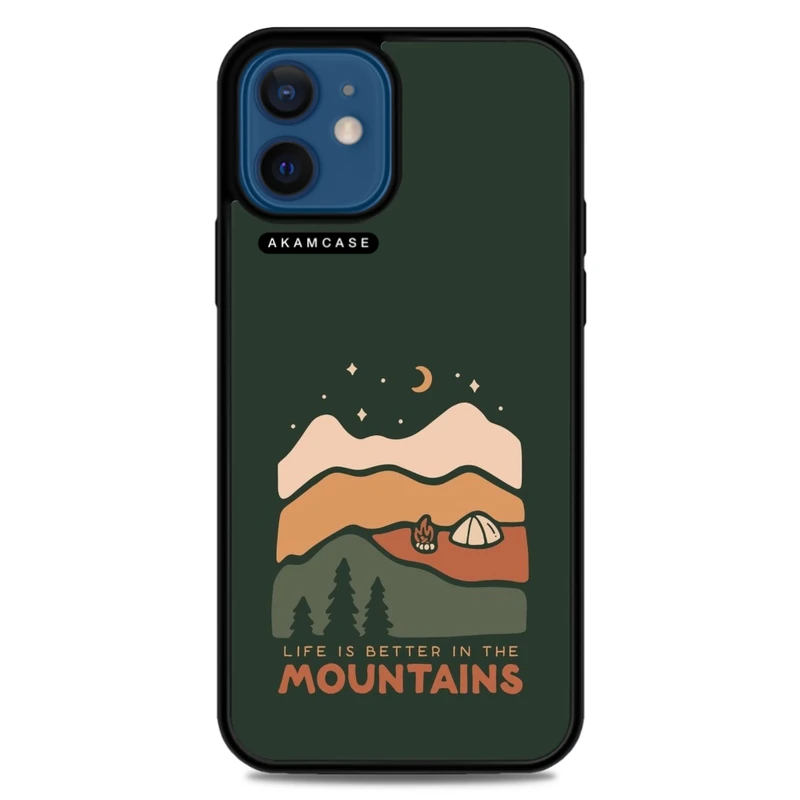 کاور آکام مدل AMC-WA12M-MOUNTAINS-17 مناسب برای گوشی موبایل اپل iPhone 12 Mini