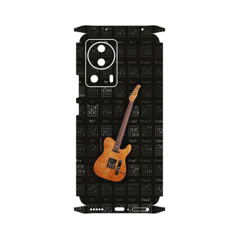 برچسب پوششی ماهوت مدل Guitar_Instrument-FullSkin مناسب برای گوشی موبایل شیائومی 13 Lite