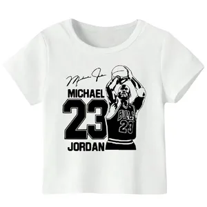 تی شرت آستین کوتاه پسرانه مدل بسکتبالیست WS166 رنگ سفید