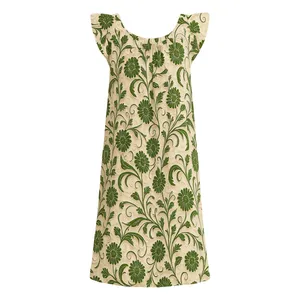 پیراهن آستین تا روی شانه راحتی زنانه مدل آنابلا کد 78