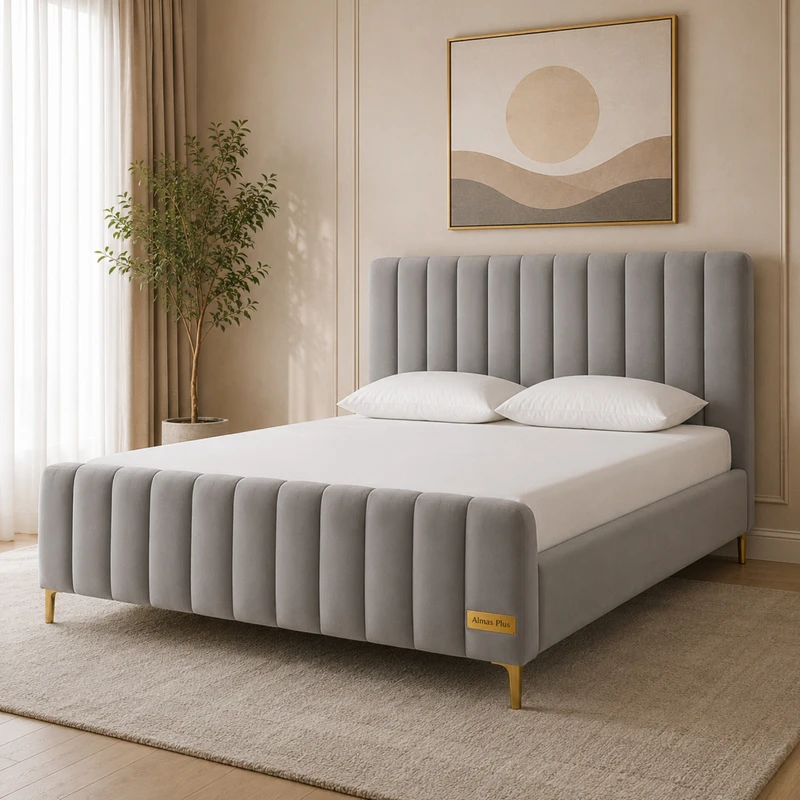 تخت خواب دونفره مدل ثمن سایز 180×200 سانتی متر