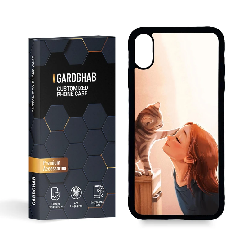 کاور گارد قاب مدل دخترانه مناسب برای گوشی موبایل اپل iPhone XS MAX